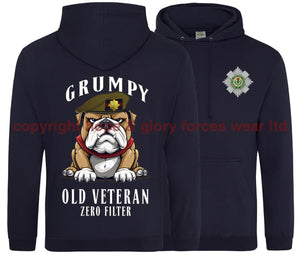 Grumpy Old Scots Guards Veteran Double Side Printed Hoodie