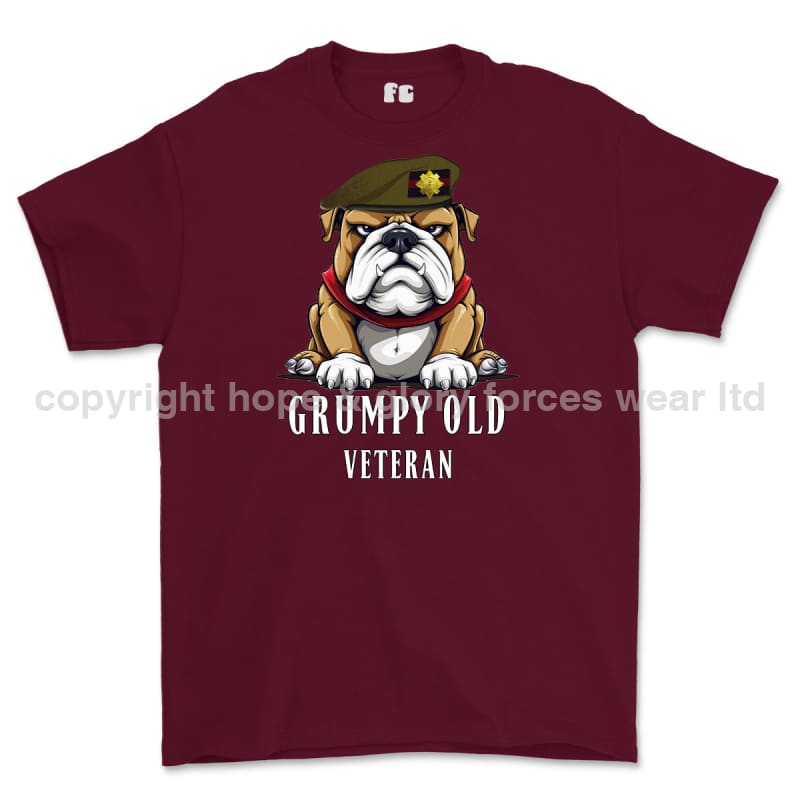 Grumpy Old Scots Guards Veteran Printed T-Shirt