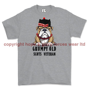 Grumpy Old Scots Veteran Printed T-Shirt