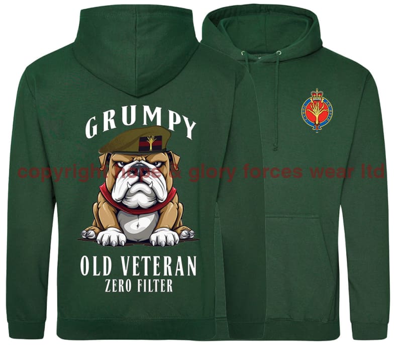 Grumpy Old Welsh Guards Veteran Double Side Printed Hoodie