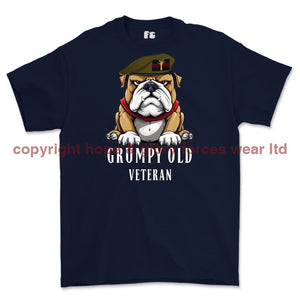 Grumpy Old Welsh Guards Veteran Printed T-Shirt