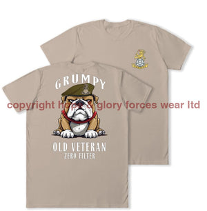 Grumpy Old Yorkshire Regiment Veteran Double Print T-Shirt