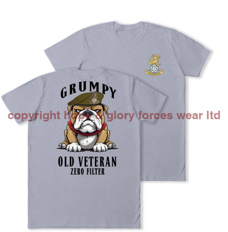 Grumpy Old Yorkshire Regiment Veteran Double Print T-Shirt