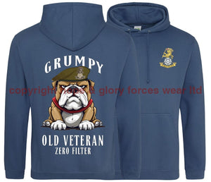 Grumpy Old Yorkshire Regiment Veteran Double Side Printed Hoodie