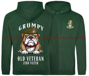 Grumpy Old Yorkshire Regiment Veteran Double Side Printed Hoodie