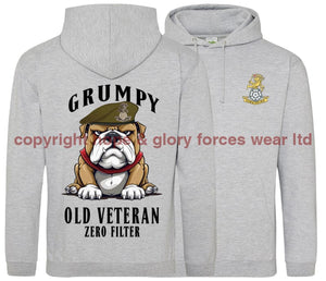 Grumpy Old Yorkshire Regiment Veteran Double Side Printed Hoodie