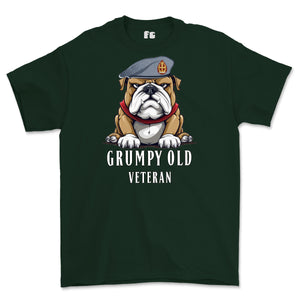 Grumpy Old QARANC Veteran Printed T-Shirt