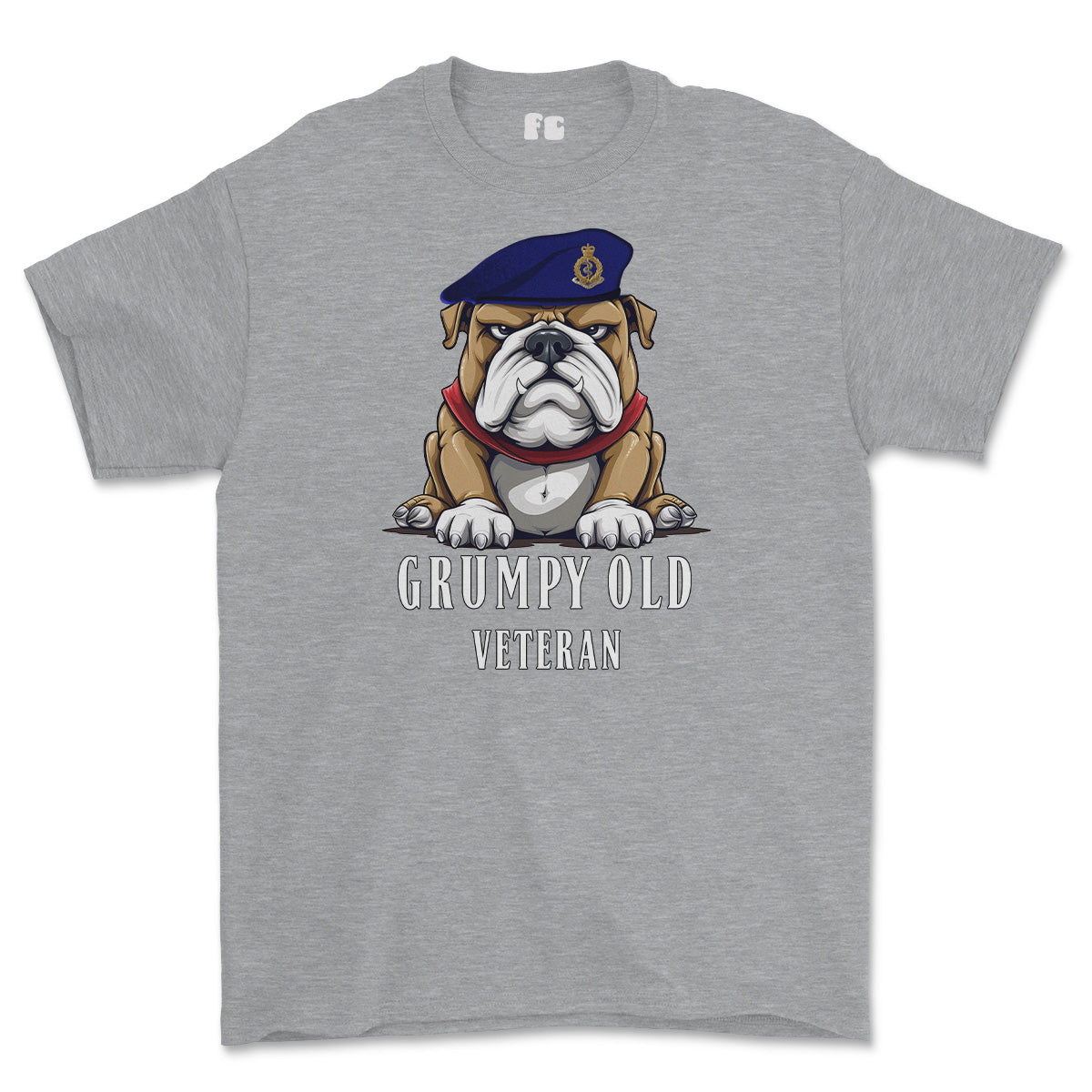 Grumpy Old RAMC Medic Veteran Printed T-Shirt