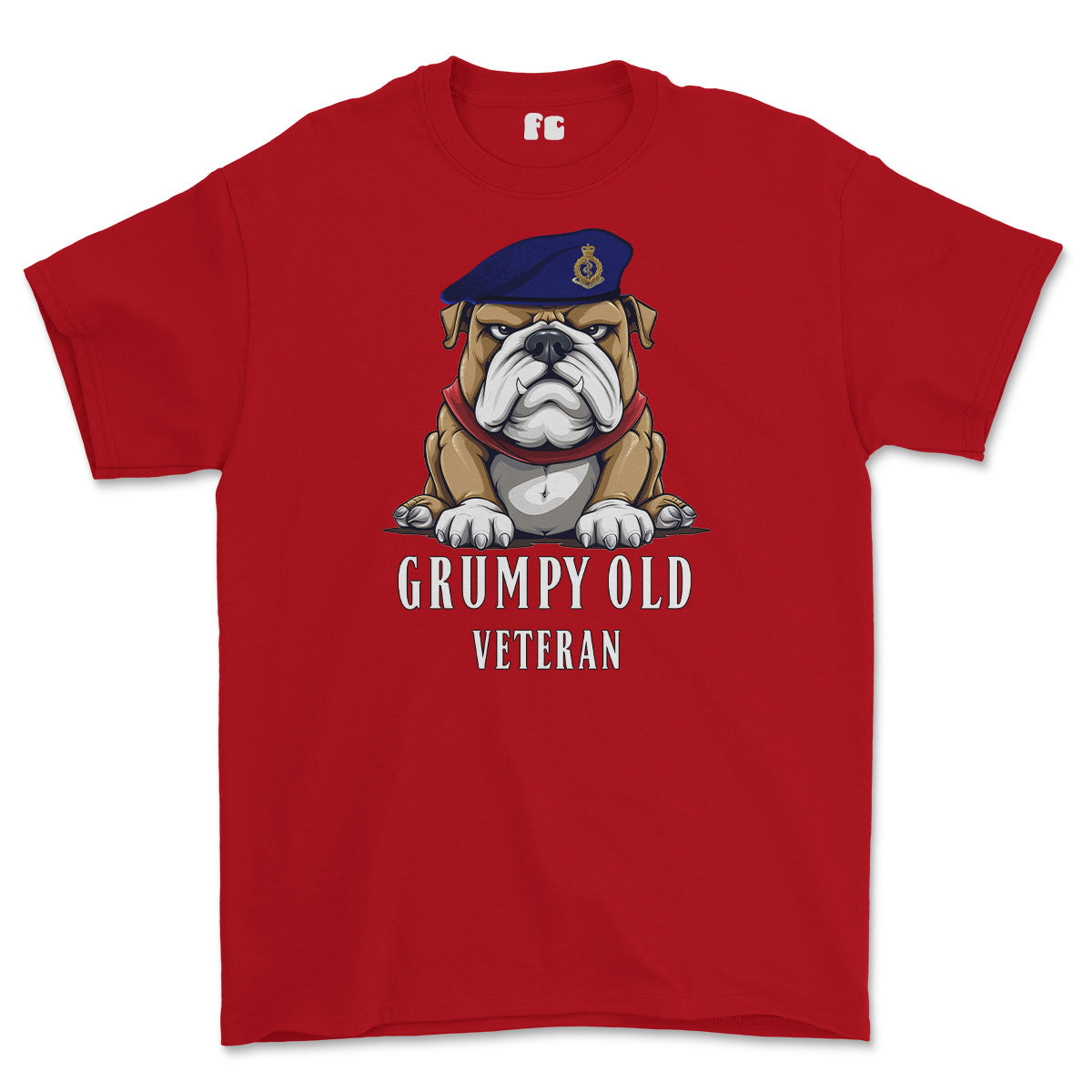 Grumpy Old RAMC Medic Veteran Printed T-Shirt