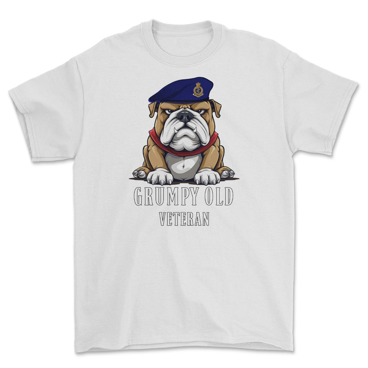 Grumpy Old RAMC Medic Veteran Printed T-Shirt