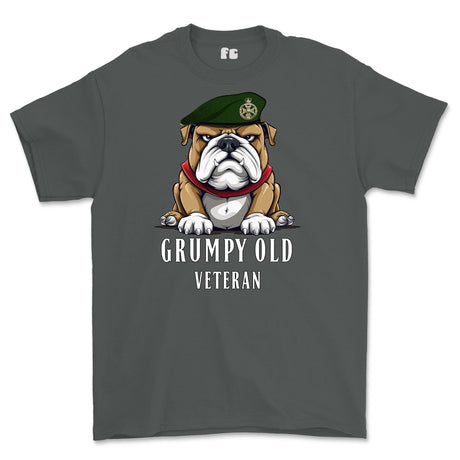 Grumpy Old Royal Green Jackets Veteran Printed T-Shirt