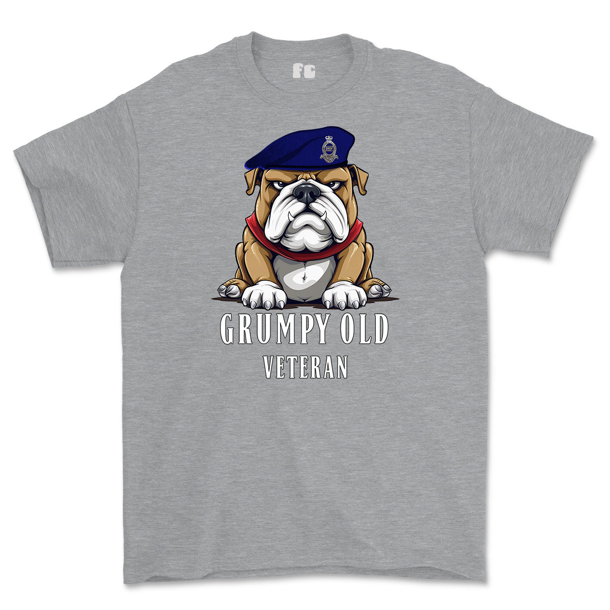 Grumpy Old Royal Horse Artillery Veteran Printed T-Shirt