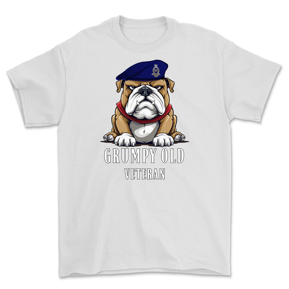 Grumpy Old Royal Horse Artillery Veteran Printed T-Shirt