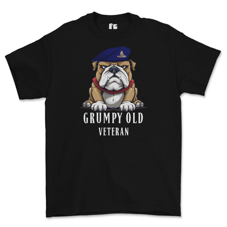 Grumpy Old Royal Artillery Veteran Printed T-Shirt