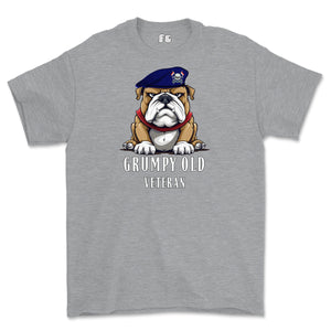 Grumpy Old Royal Lancer Veteran Printed T-Shirt