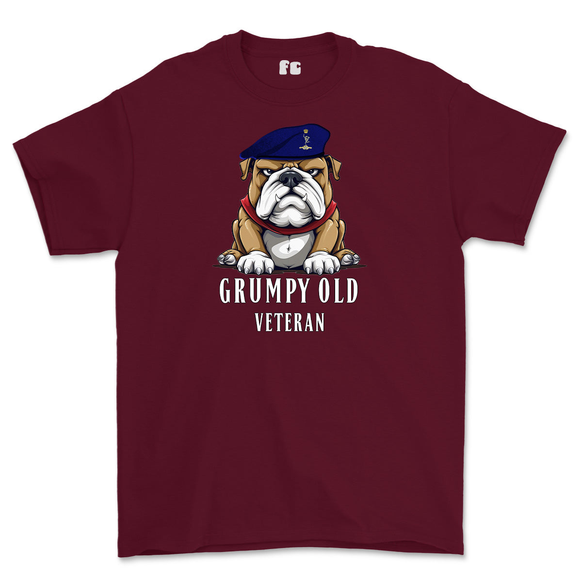 Grumpy Old Royal Signals Veteran Printed T-Shirt