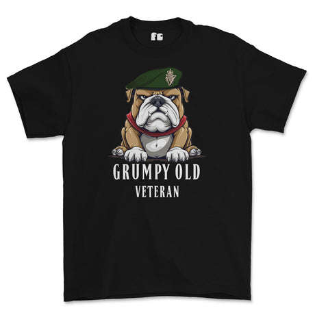 Grumpy Old UDR Veteran Printed T-Shirt