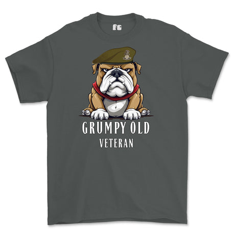 Grumpy Old Yorkshire Regiment Veteran Printed T-Shirt