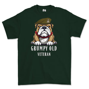 Grumpy Old Yorkshire Regiment Veteran Printed T-Shirt