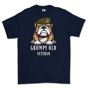 Grumpy Old Yorkshire Regiment Veteran Printed T-Shirt