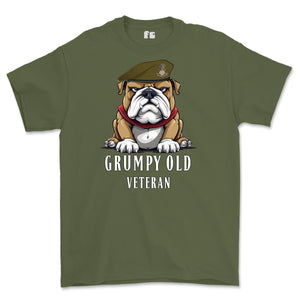 Grumpy Old Yorkshire Regiment Veteran Printed T-Shirt