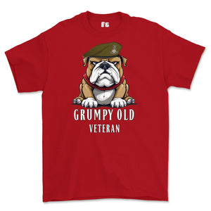 Grumpy Old Yorkshire Regiment Veteran Printed T-Shirt