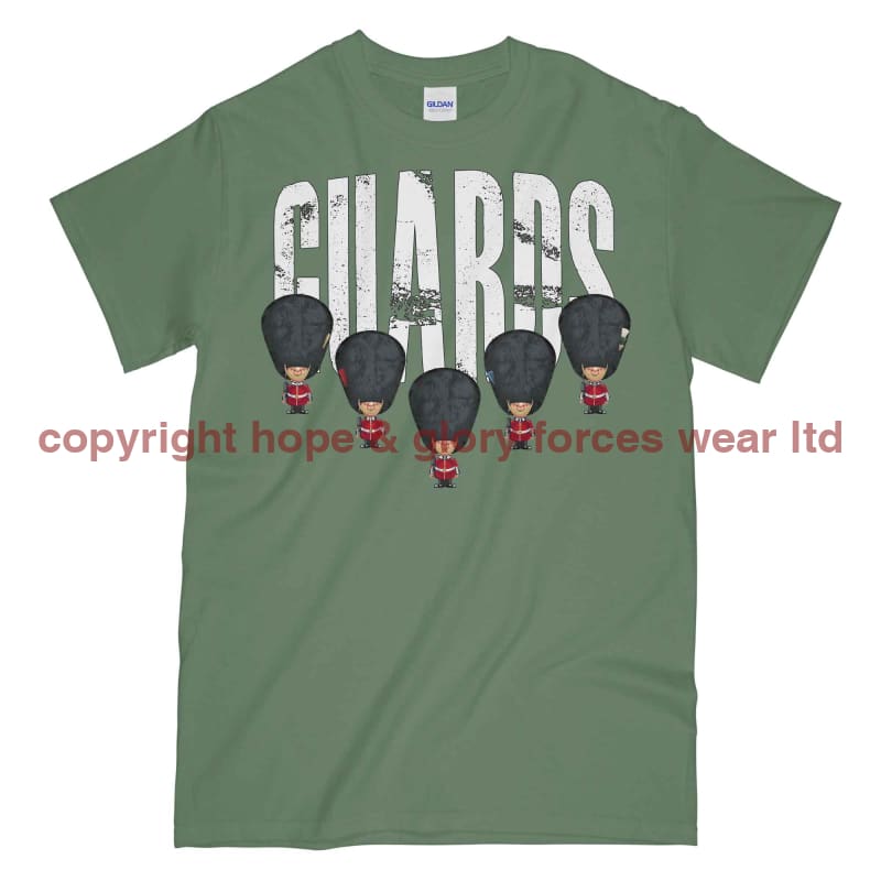 Guards On Parade Military Printed T-Shirt