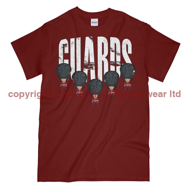 Guards On Parade Military Printed T-Shirt