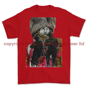 Guardsman Crimea To Afghanistan Art Printed T-Shirt