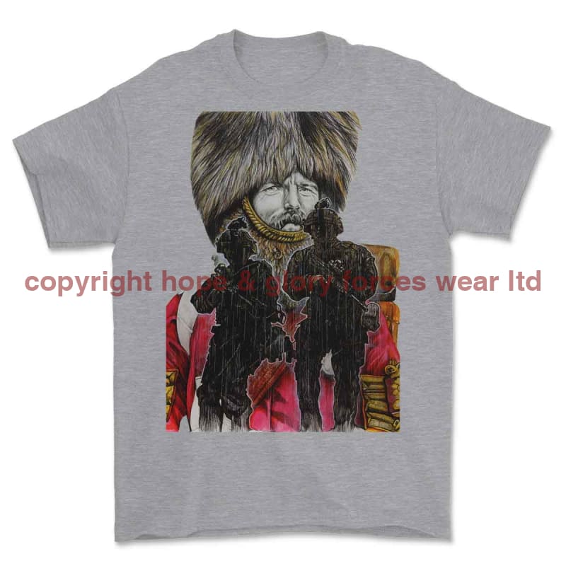 Guardsman Crimea To Afghanistan Art Printed T-Shirt