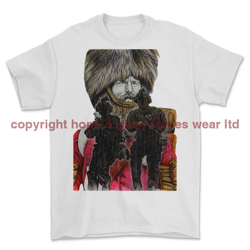 Guardsman Crimea To Afghanistan Art Printed T-Shirt