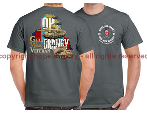 Gulf War 30 Veteran Double Side Printed T-Shirt