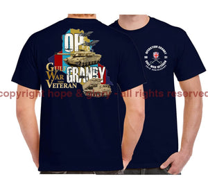 Gulf War 30 Veteran Double Side Printed T-Shirt