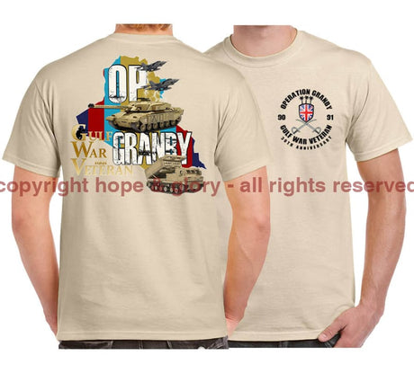 Gulf War 30 Veteran Double Side Printed T-Shirt