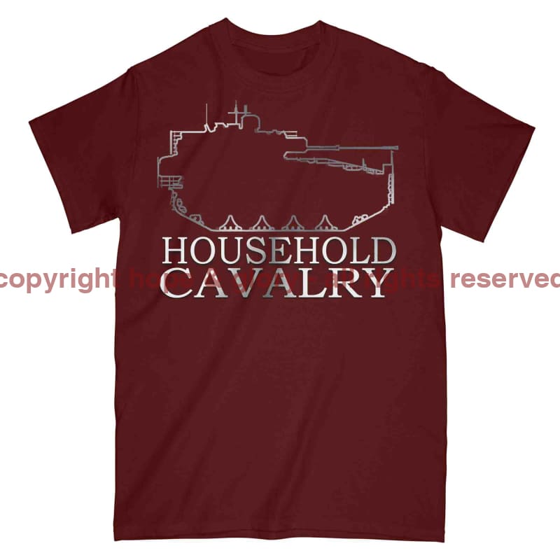 Household Cavalry Armoured Printed T-Shirt