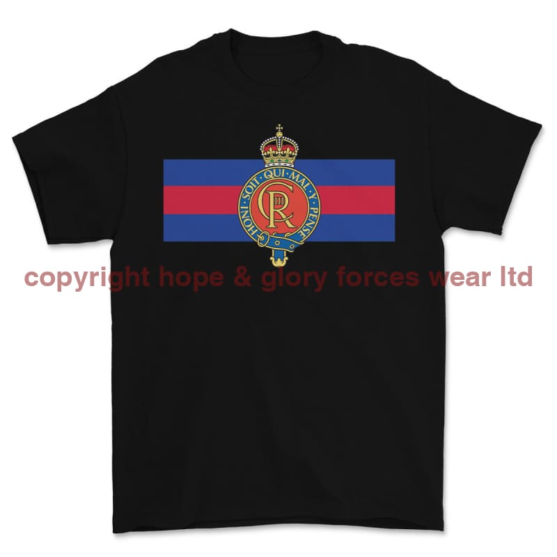 Household Cavalry Kings Cypher Printed T-Shirt