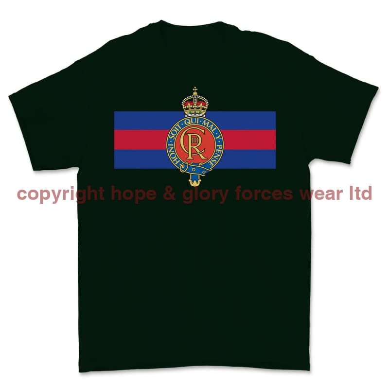 Household Cavalry Kings Cypher Printed T-Shirt