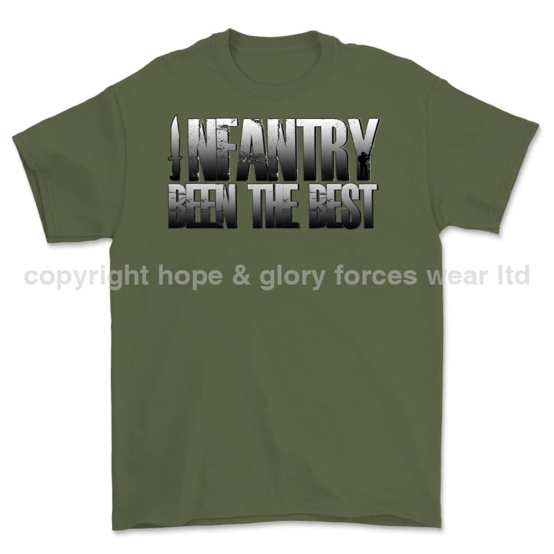 Infantry Been The Best Printed T-Shirt