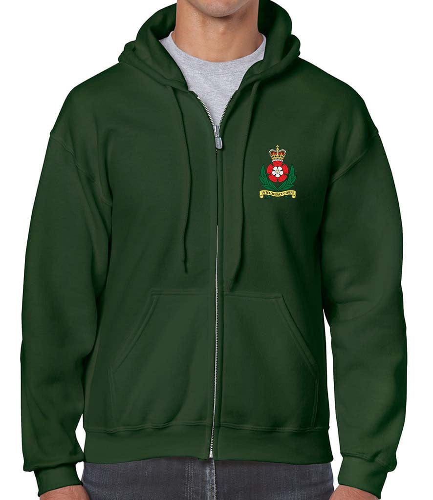 Intelligence Corps Unisex Full Zip Hoodie