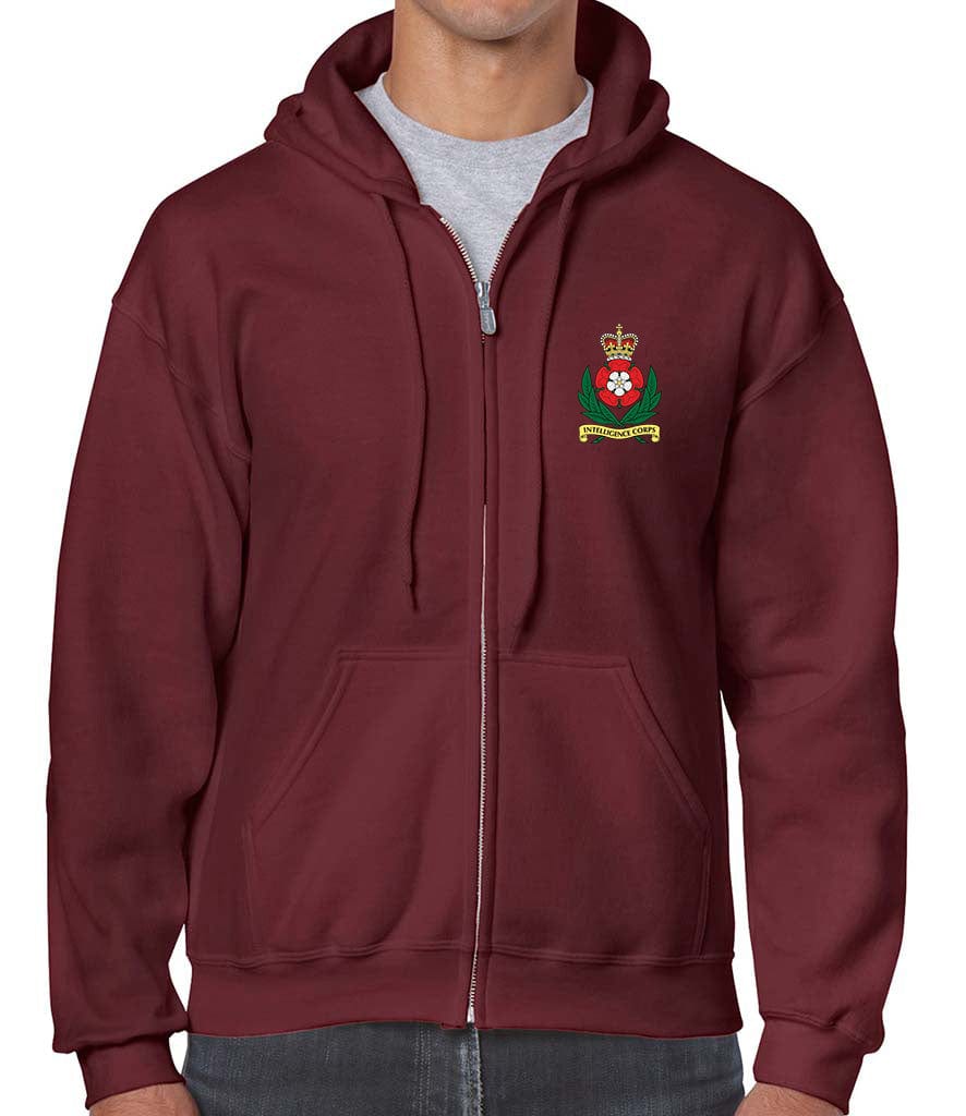 Intelligence Corps Unisex Full Zip Hoodie