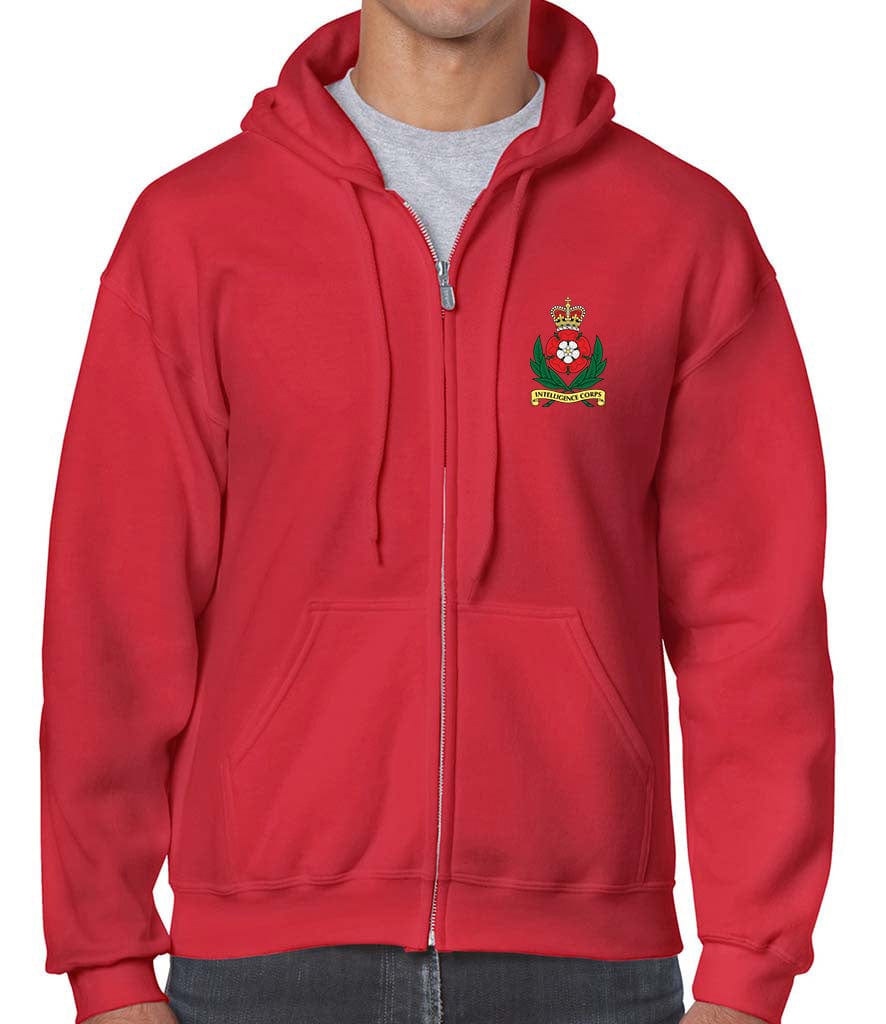 Intelligence Corps Unisex Full Zip Hoodie