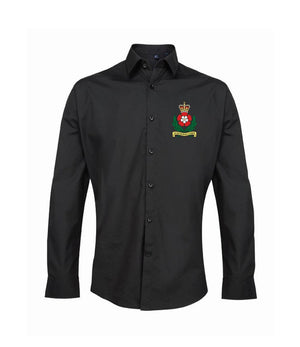 Intelligence Corps Embroidered Long Sleeve Oxford Shirt