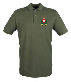 Intelligence Corps Embroidered Pique Polo Shirt