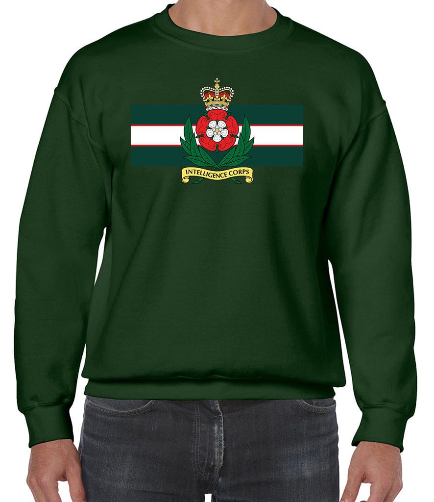 Intelligence Corps Front Printed Sweater