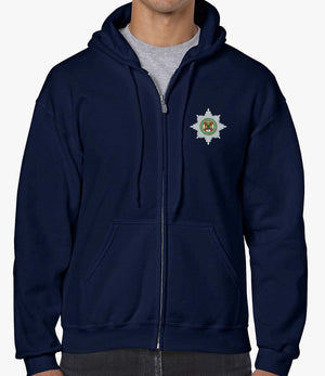 Irish Guards Unisex Full Zip Hoodie