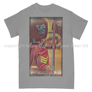 Irish Guards On Parade Guardsman Art Printed T-Shirt