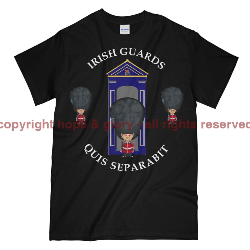 Irish Guards on Sentry Military Printed T-Shirt