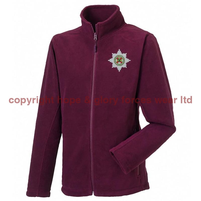 Fleece Jacket - The Irish Guards Outdoor Fleece Jacket