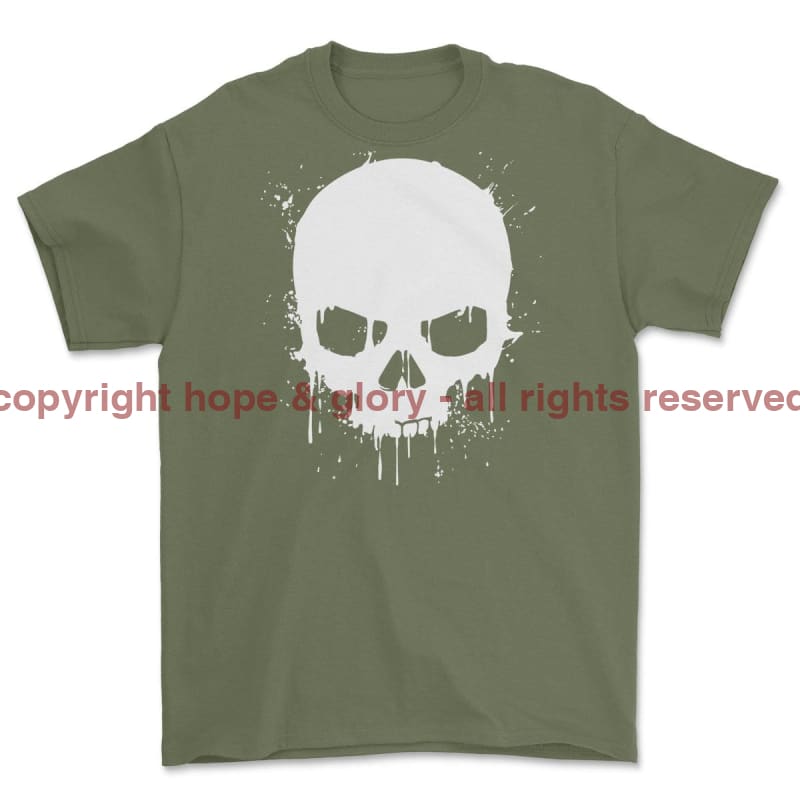 Jack Skull Angel Printed T-Shirt