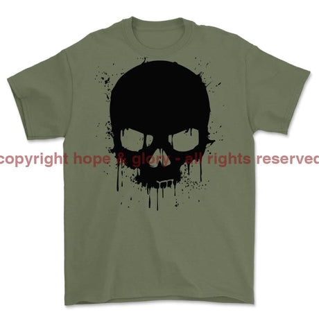 Jack Skull Death Printed T-Shirt